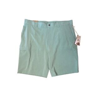 PANAMA JACK NEW Hybrid Shorts 7” Inseam Seafoam Green Men’s Size 40